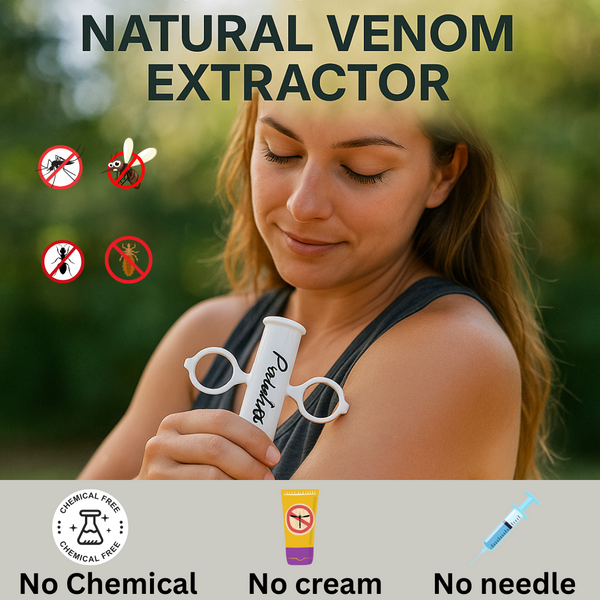 Bee & Bug Bite Relief Suction Tool