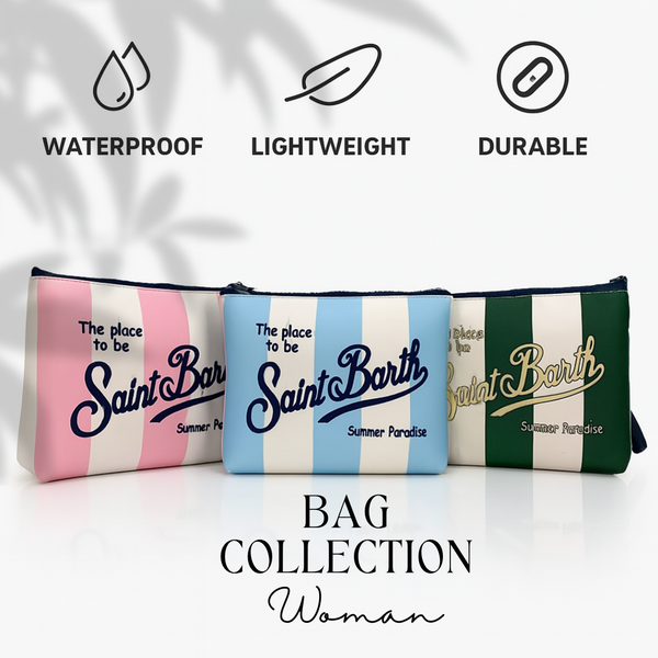 Neoprene Travel Zipper Clutch