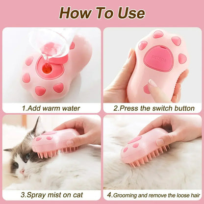 SteamBrush- The Spa Experience Your Pet Deserves.