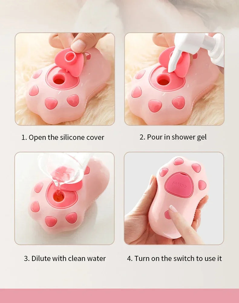 SteamBrush- The Spa Experience Your Pet Deserves.